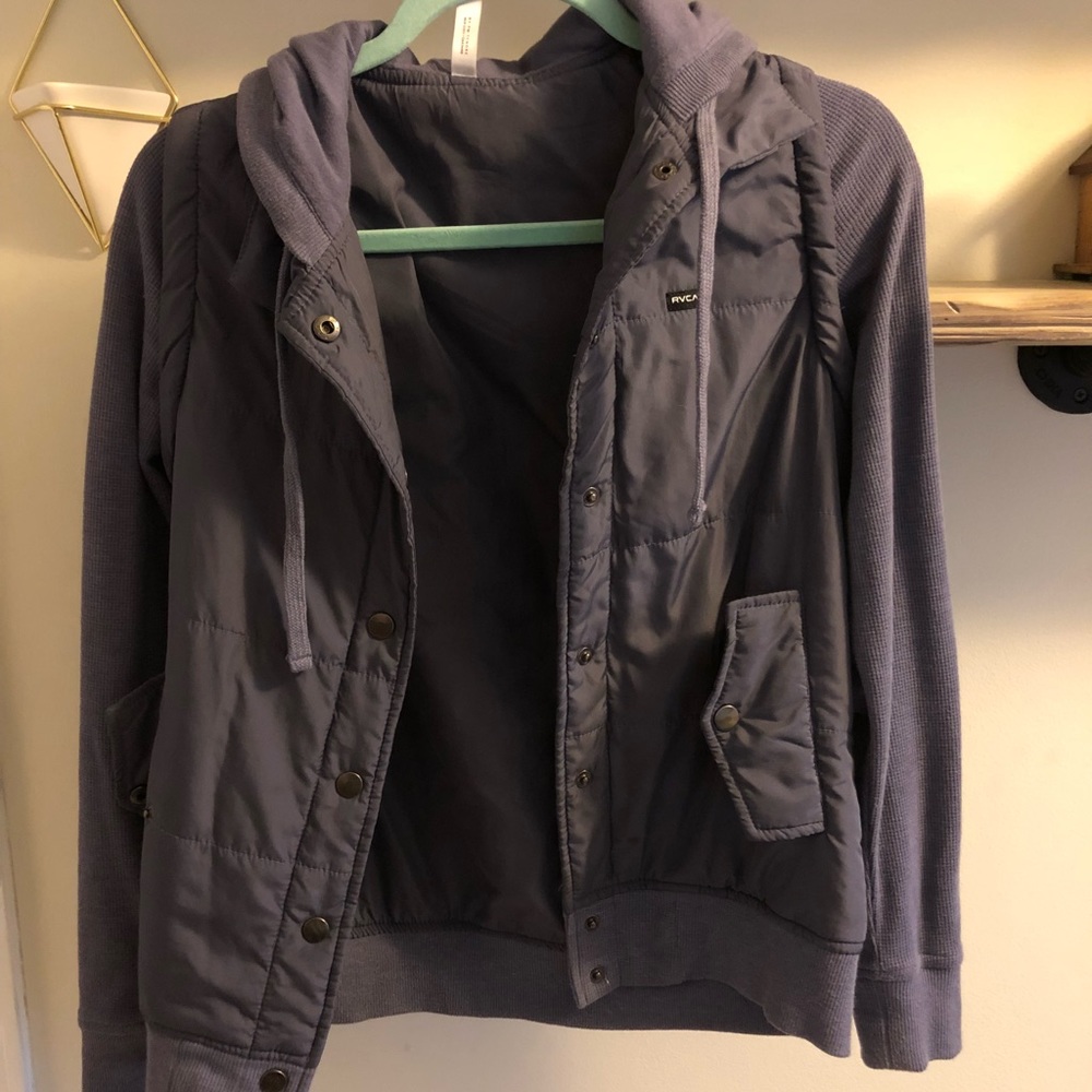 RVCA purple jacket